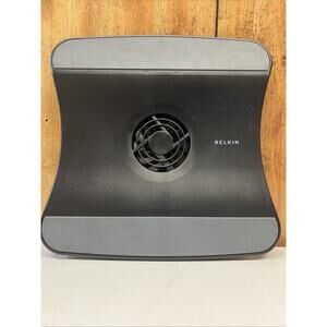 Belkin Laptop Cooling Stand USB fan F5L001 Black TESTED WORKING